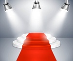 Spotlight stage vector